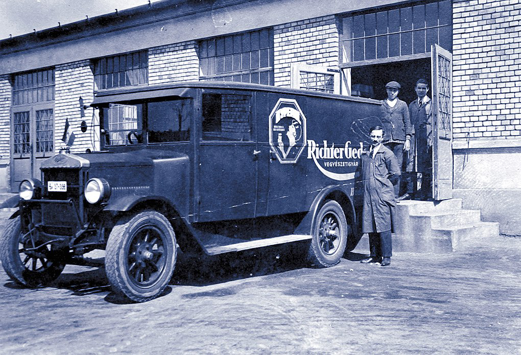 Camión de reparto de Gedeon Richter (1929)